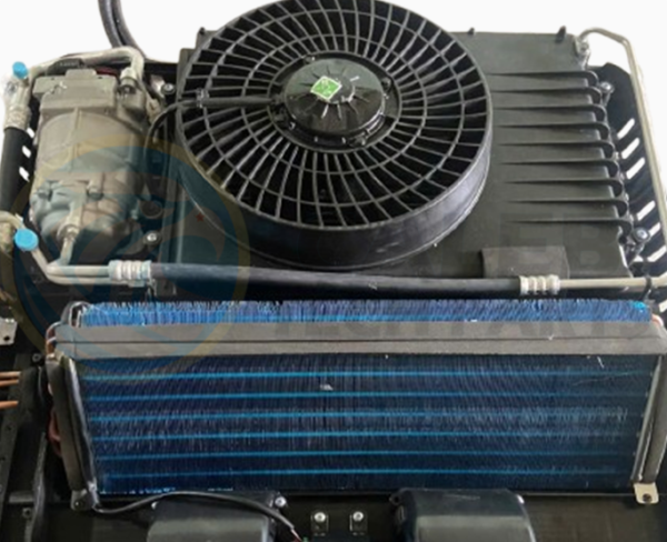 ĐIỀU HÒA ĐIỆN Ô TÔ FOUR HORSE DD - W500/ 24V/ 35A/ 800W - Image 2